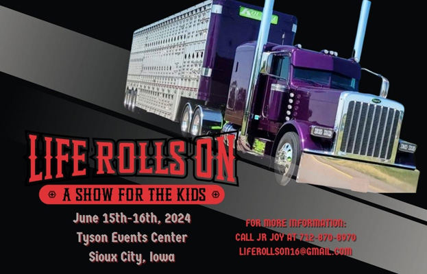 Life Rolls On, a Show for the Kids - The Truck Show List